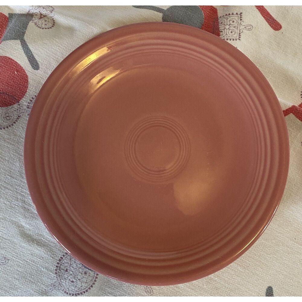 Fiestaware Retired Rose Classic Rim 6 1/8” Bread and Butter Plate